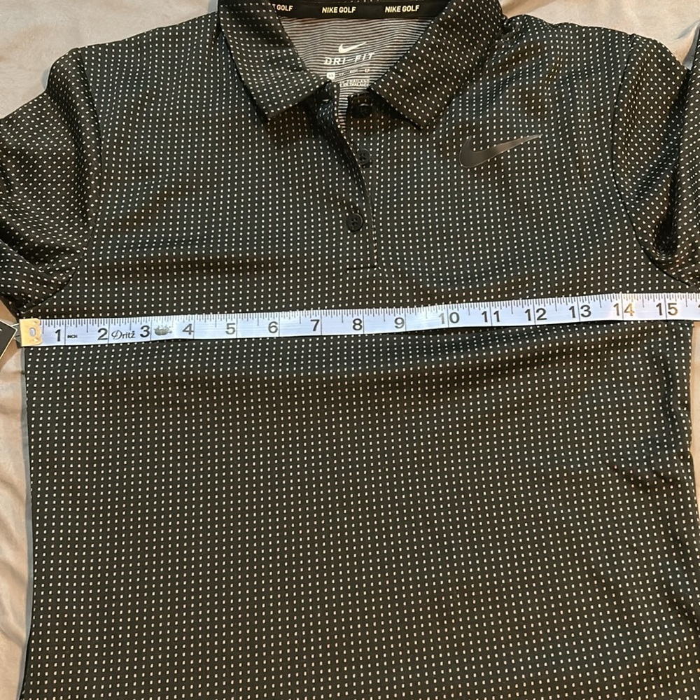 NEW Nike Golf Dri-Fit Long Sleeve Polo 3 Button Front Closure Size XS - Picture 12 of 14